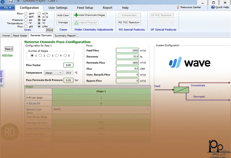 طراحی سیستم در نرم افزار wave